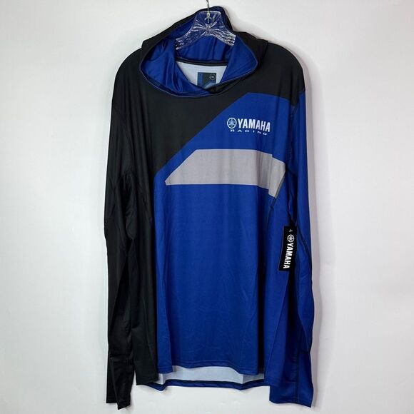 Yamaha Racing Paddock Hooded Sweatshirt 2XL NWT - Picture 1 of 7